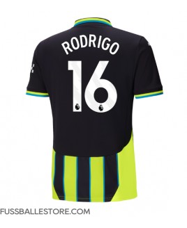 Günstige Manchester City Rodri Hernandez #16 Auswärtstrikot 2024-25 Kurzarm